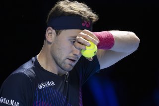 Casper Ruud: une petite victoire en seulement en trois ans à Bâle... KEYSTONE/EPA/GEORGIOS KEFALAS